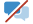 Speech bubble with a diagonal line through it.